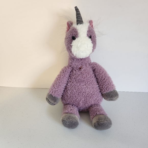 Breyer Purple Unicorn Plush Cuddle Buddies Willow Horse Stuffed Animal Retired - Picture 1 of 8
